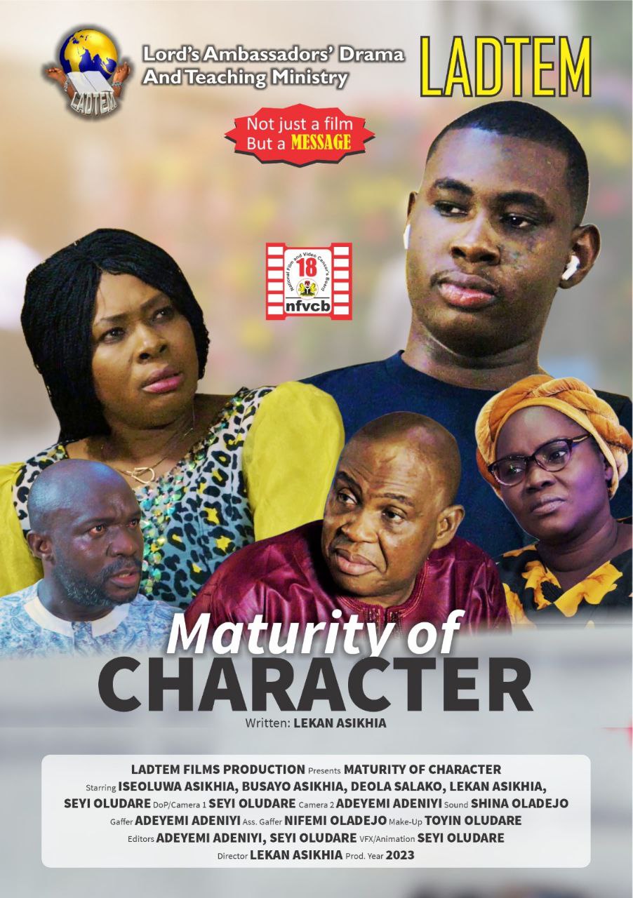 Maturity of Character